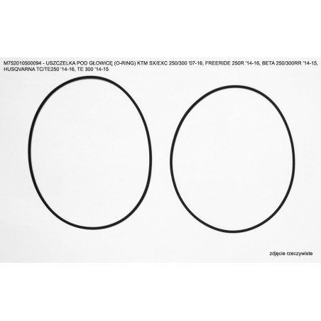 ATHENA head gasket (head) (O-RING) outer KTM SX/EXC 250/300 '07-17, TPI 250/300 '18-21, FREERIDE 250R '14-17, BETA