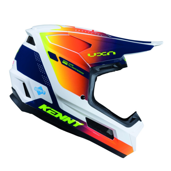 KENNY RACING KASK CROSS / ENDURO PERFORMANCE ERT GRAPHIC NAVY ORANGE RACING SPE KOLOR NIEBIESKI / POMARAŃCZOWY ROZMIAR M