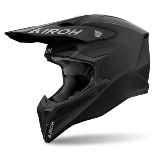 AIROH CROSS / ENDURO / ATV / QUAD ŠALMAS WRAAAP SPALVA MATINIS JUODA DYDIS S