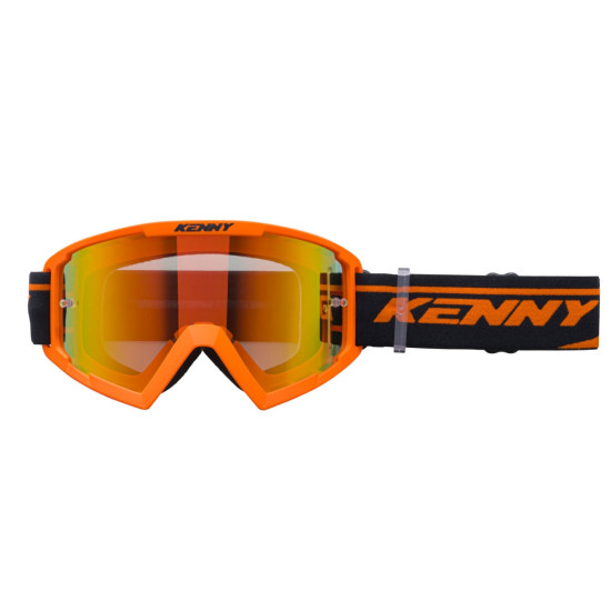 KENNY LENKTYNINIAI AKINIAI, MODELIO TRACK+ VAIKAMS / JAUNIMUI / VAIKIŠKI, ORANŽINIAI - RAUDONI LĘŠIAI - SPALVA ORANŽINĖ 