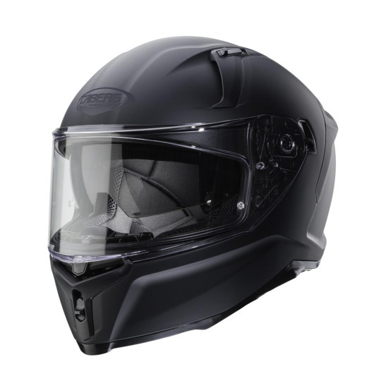 CABERG AVALON X SOLID UŽDARAS ŠALMAS, MATINĖS JUODO SPALVOS, L DYDIS