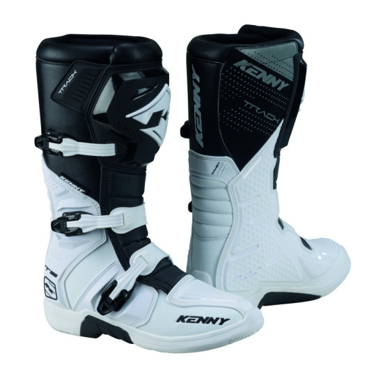 KENNY RACING BUTY CROSS / ENDURO TRACK T2 WHITE KOLOR BIAŁY ROZMIAR 45