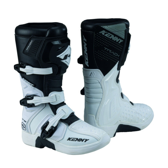 KENNY RACING BUTY CROSS / ENDURO TRACK T2 WHITE KID / JUNIOR / DZIECIĘCY KOLOR BIAŁY ROZMIAR 35