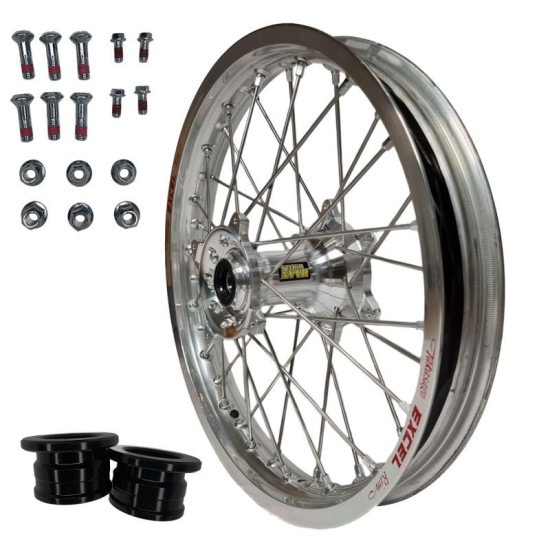 REX WHEELS PROMOCJA (EXCEL) KOMPLETNE KOŁO TYLNE 18 CALI 18-2,15 HONDA CRF 250 '02-'13 CRF 450 '02-'12 CRF 250 / 450X '0