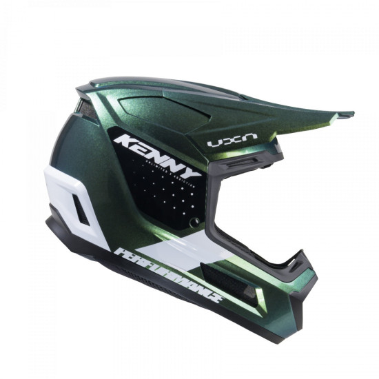 KENNY RACING KASK CROSS / ENDURO MODEL PERFORMANCE ERT GRAPHIC CHAMELEON PEARL KOLOR ZIELONY / CZARNY / BIAŁY ROZMIAR XX