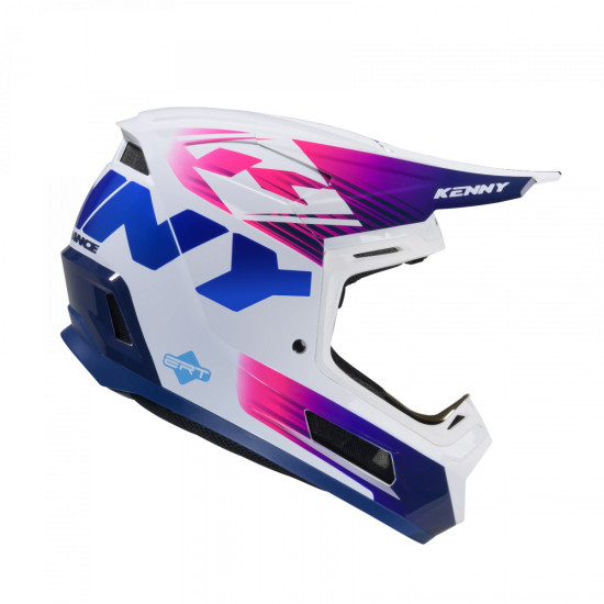 KENNY RACING KASK CROSS / ENDURO MODEL PERFORMANCE ERT GRAPHIC GRADIENT KOLOR NIEBIESKI / BIAŁY / RÓŻOWY ROZMIAR L ( 59 