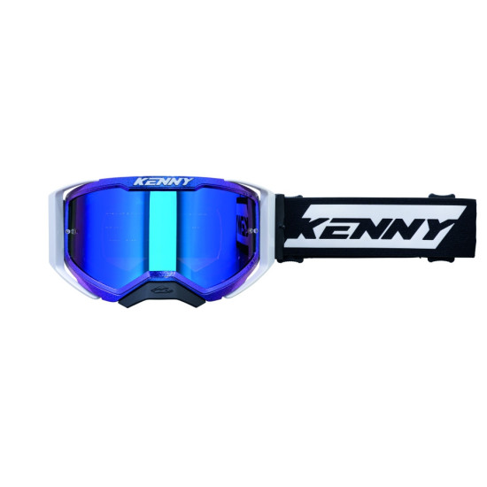 KENNY LENKTYNINIAI AKINIAI „PERFORMANCE EVO 2“ CHAMELEONO MĖLYNI PERLONO SPALVOS CHAMELEONO / BALTA / JUODA