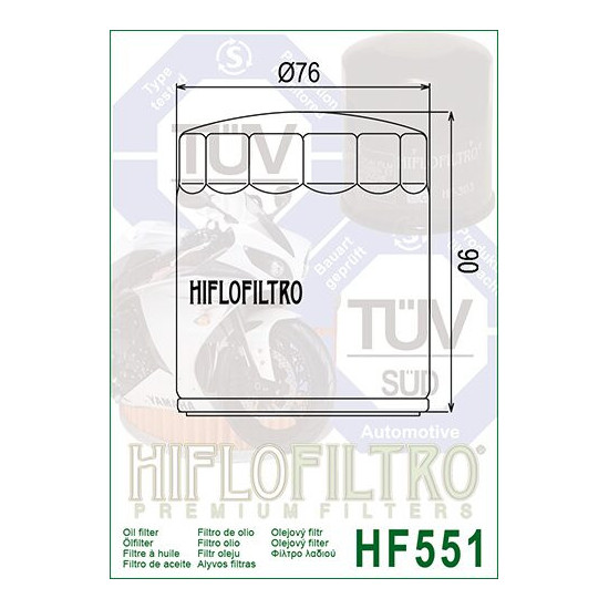 ALYVOS FILTRAS HIFLO HF551