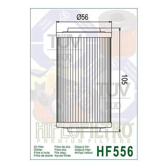 OIL FILTER HIFLO HF556