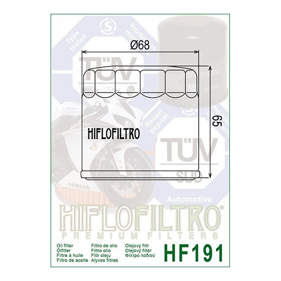 ALYVOS FILTRAS HIFLO HF191