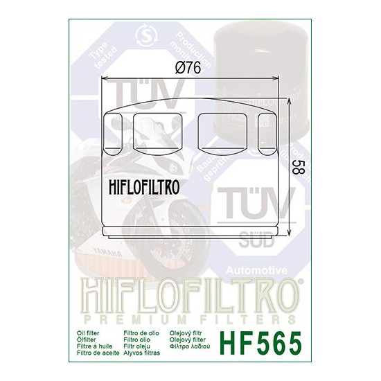 OIL FILTER HIFLO HF565