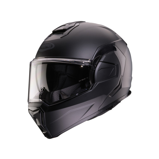 CABERG KASK SZCZĘKOWY FLIP-BACK (SZCZĘKA DO TYŁU) MODEL TRIP SOLID KOLOR CZARNY MAT ROZMIAR S (PINLOCK W ZESTAWIE)