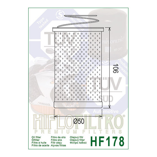 OIL FILTER HIFLO HF178