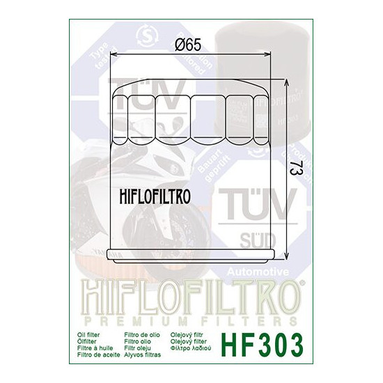 OIL FILTER HIFLO HF303C