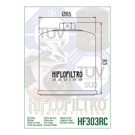 ALYVOS FILTRAS HIFLO HF303RC