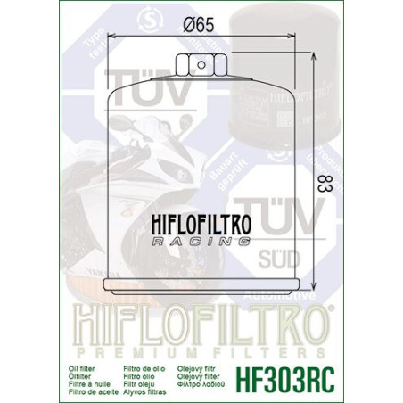 ALYVOS FILTRAS HIFLO HF303RC