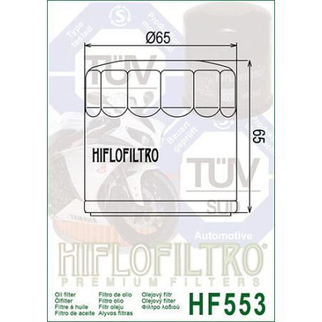 ALYVOS FILTRAS HIFLO HF553
