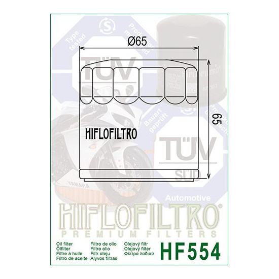ALYVOS FILTRAS HIFLO HF554