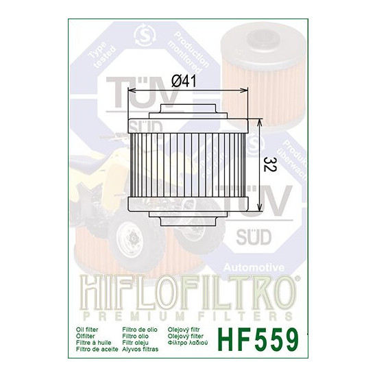 ALYVOS FILTRAS HIFLO HF559