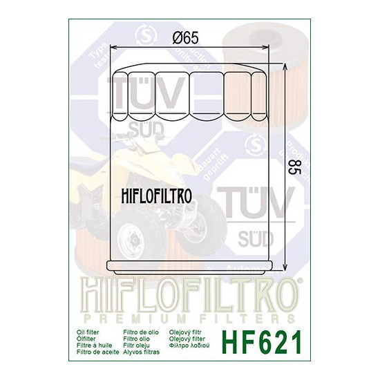 ALYVOS FILTRAS HIFLO HF621