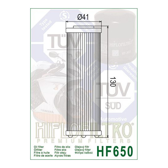 ALYVOS FILTRAS HIFLO HF650