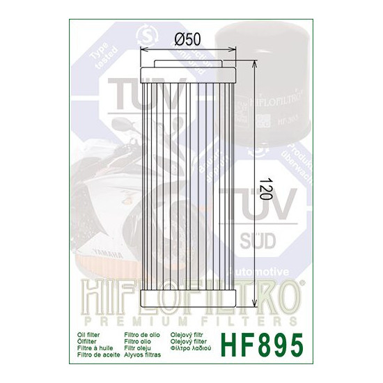 ALYVOS FILTRAS HIFLO HF895
