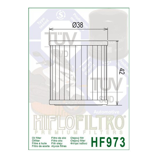 ALYVOS FILTRAS HIFLO HF973