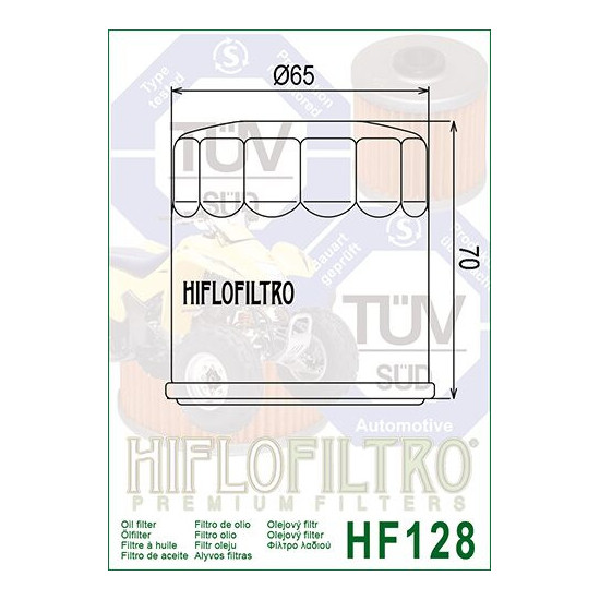 ALYVOS FILTRAS HIFLO HF128