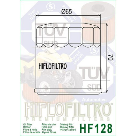 ALYVOS FILTRAS HIFLO HF128