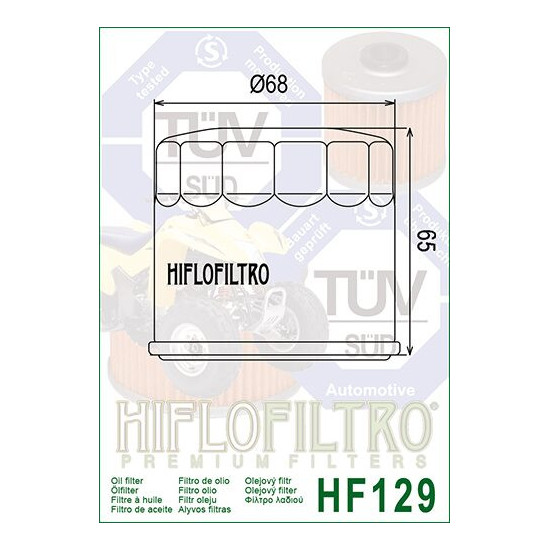 ALYVOS FILTRAS HIFLO HF129