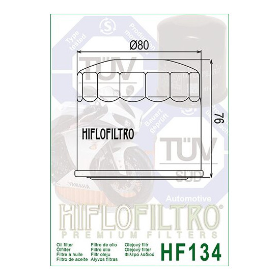 OIL FILTER HIFLO HF134