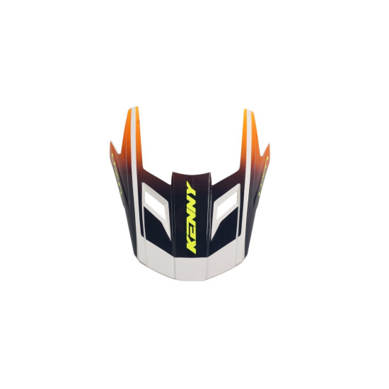 KENNY RACING CZĘŚCI ZAMIENNE DASZEK DO KASKU PERFORMANCE ERT GRAPHIC WAVE BLACK WHITE ROZMIAR XS-M