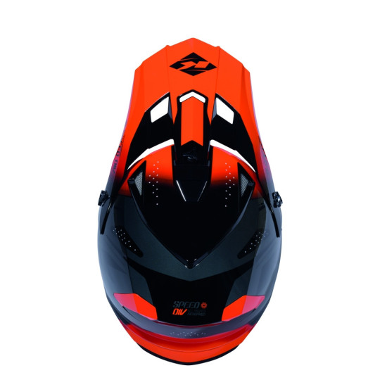 KENNY RACING CZĘŚCI ZAMIENNE DASZEK DO KASKU TRACK KID / JUNIOR / DZIECIĘCY TRACK GRAPHIC SPEED NEON ORANGE