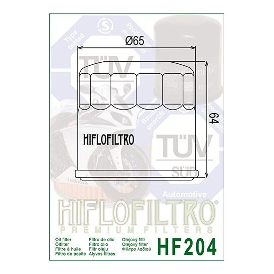 ALYVOS FILTRAS HIFLO HF204