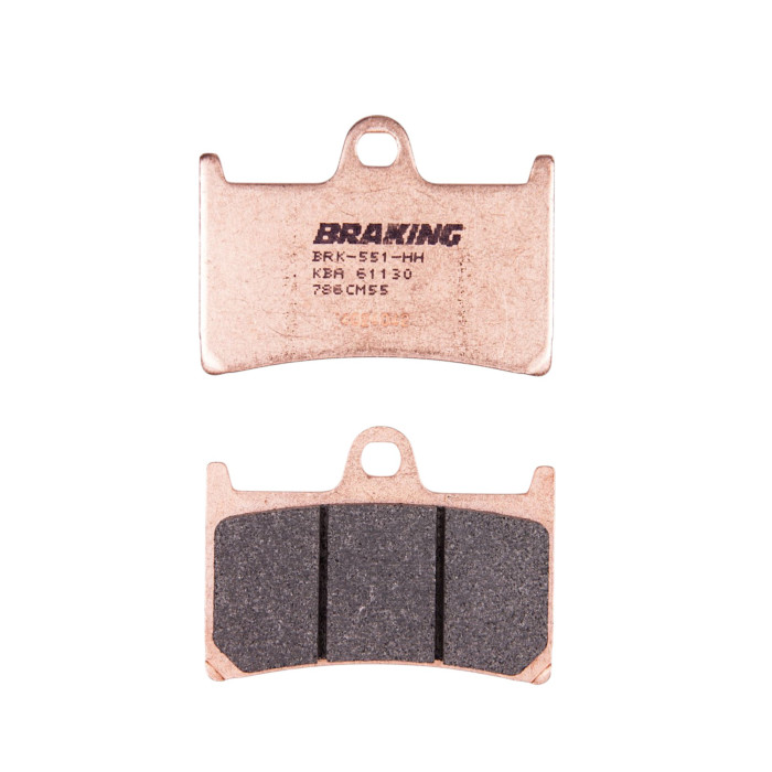 BRAKE PADS BRAKING SINTERED 786CM55 FRONT