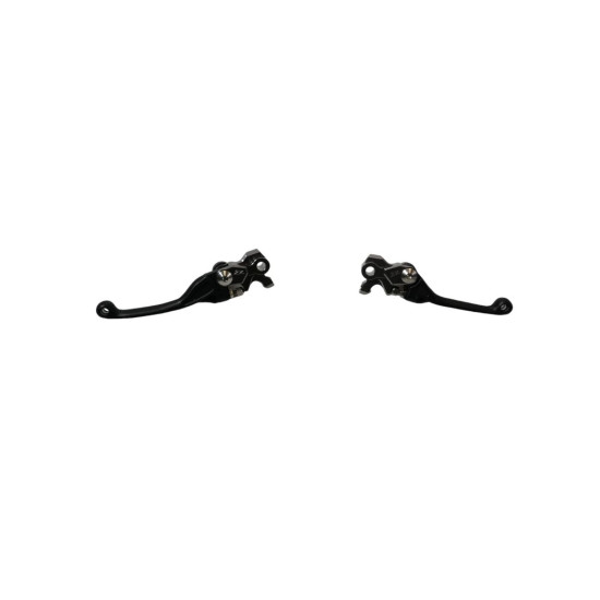 POLISPORT CLUTCH AND BRAKE LEVER KIT HUSQVARNA TE / FE '22-'24 GAS GAS EC / EC-F '21-'25 COLOR BLACK