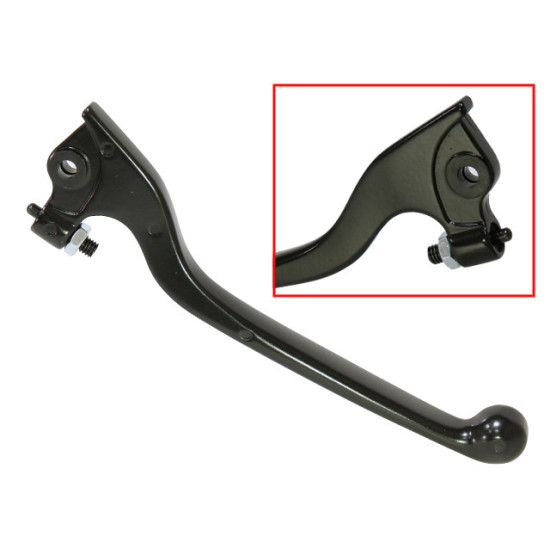 PSYCHIC BRAKE LEVER YAMAHA DT 50 R '03-'09, XT 125 R / X '05-'12 (OEM: 1D4-F6165-00) BLACK COLOR (DHY34CN) (MC-08577,719