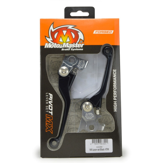 MOTO-MASTER SANKABOS IR STABDŽIŲ SVIRTIES KOMPLEKTAS (BE STABDŽIŲ) KALTINIS KTM / HUSQVARNA / KTM (BREMBO) JUODAS