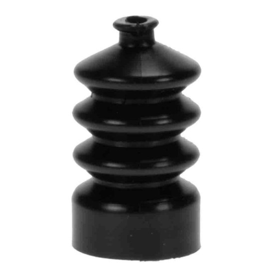ARIETE CLUTCH CABLE RUBBER COVER (AT THE LEVER) BLACK