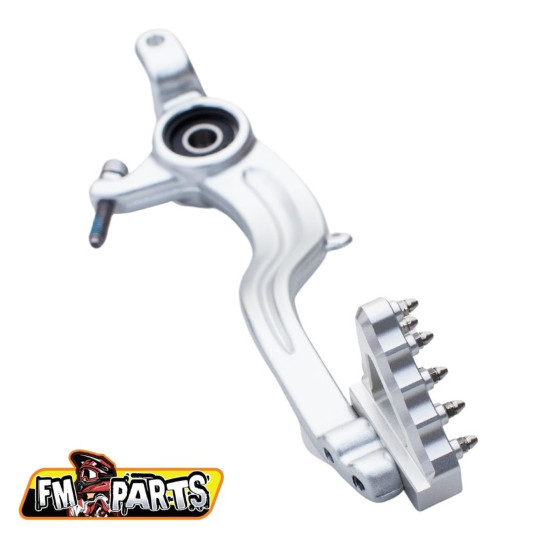 FM-PARTS GALINĖS STABDŽIŲ SVIRTIES KOJELĖ (PLATA) RIEJU '20-'24 SIDABRINĖ