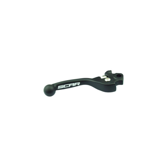 SCAR NEW RACING BRAKE LEVER (OEM) YAMAHA YZ 125 / 250 '08-'26, KAWASAKI KXF 250 '13-'20, KXF 450 '13-'18 COLOR BLACK