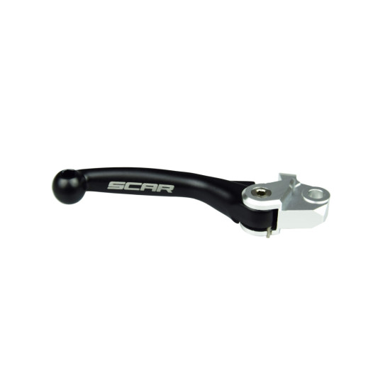 SCAR RACING BRAKE LEVER YAMAHA YZ 250F '07-'25, YZ 450F '08-'25, KAWASAKI KX 250F '13-'20, KX 450F '13-'18, BLACK