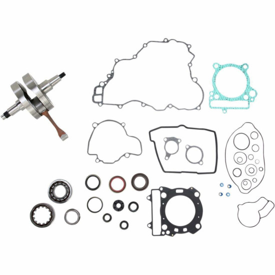 HOT RODS engine bottom repair kit YAMAHA WRF 250 10-13 (crankshaft, bearings, oil seal, gaskets) (808678) (K