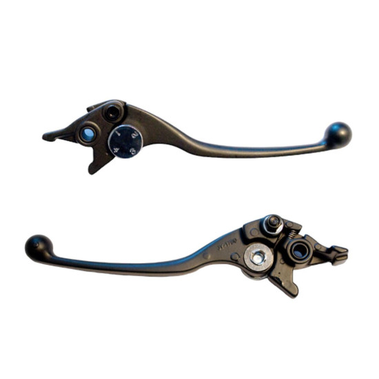 PSYCHIC BRAKE LEVER KAWASAKI GPZ / GTR / KLE / ZRX / ZX / ZZR (DHK01CN,74992,70022) BLACK DHS01CN