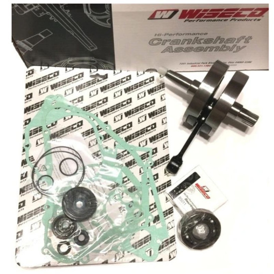 WISECO crankshaft HONDA CR 250 '02-'04 (with shaft bearings and oil seals, and engine bottom gaskets) (HR4056)