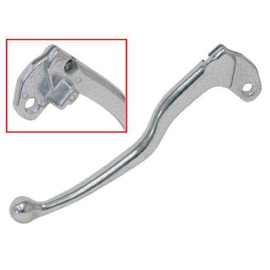 PSYCHIC CLUTCH LEVER YAMAHA TZR 50 '03-'08, MT-03 660 '05-'11, BT 1100 BULLDOG '02-'06 (OEM: 5YK-H3912-00) COLOR SILVER 