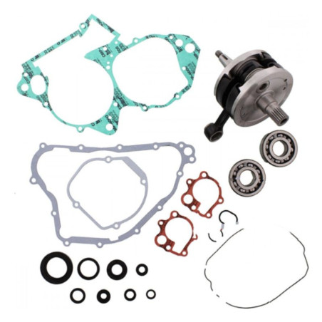 WISECO alkūninis velenas HONDA CR 250 05-07 (su veleno guoliais ir riebokšliais, bei variklio apačios tarpinėmis)