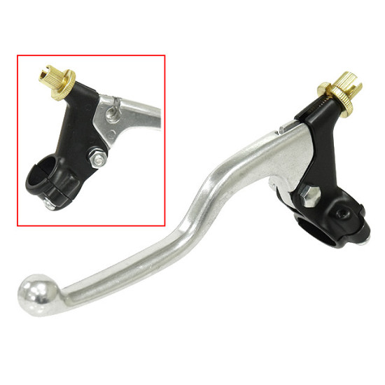 PSYCHIC CLUTCH LEVER WITH GRIP KAWASAKI KX 65/85 '00-01, 125 '97-05, 250 '90-04, KXF 250 '04, SUZUKI RMZ 250 '04