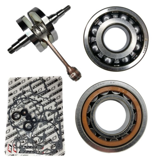 WISECO crankshaft KTM SX 144/150 '08-15 (with shaft bearings and oil seals, and engine bottom gaskets) (HR 4025)