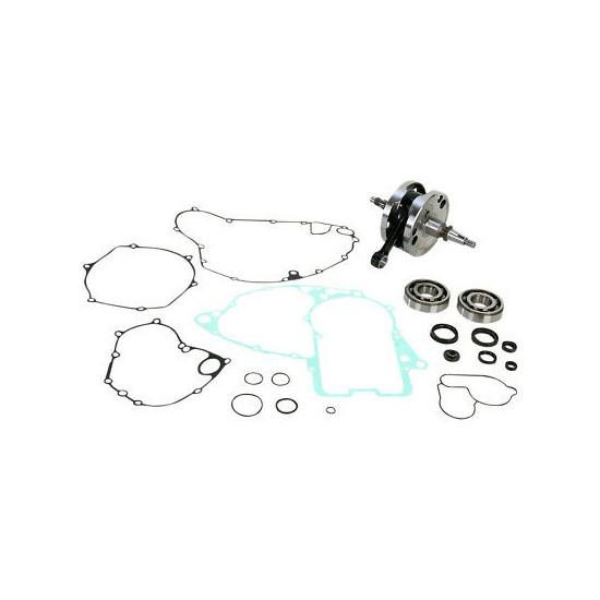 WISECO crankshaft SUZUKI RMZ 450 '05-'07 (with shaft bearings and oil seals, and engine bottom gaskets) (HR4077)